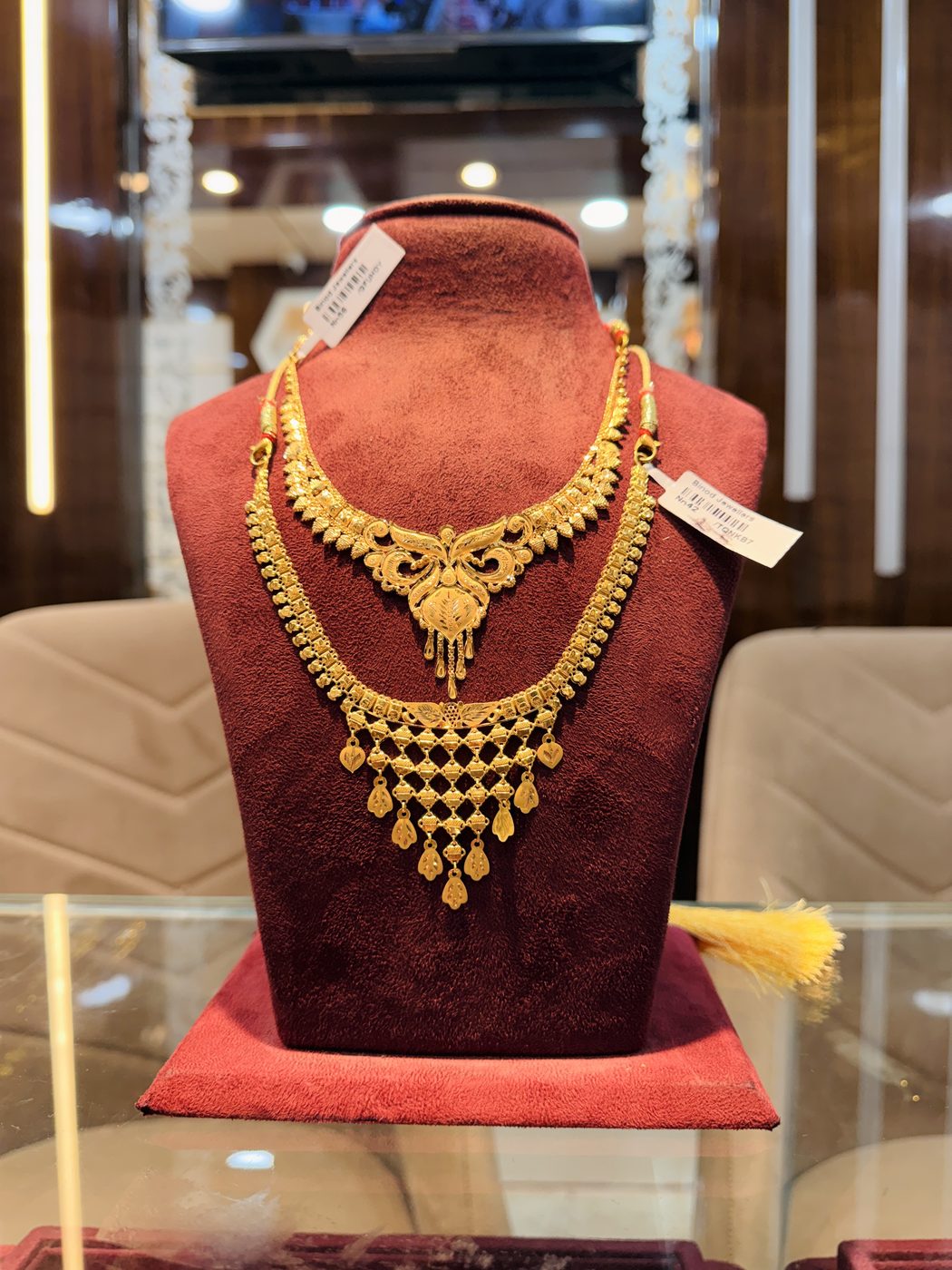 Gold necklace