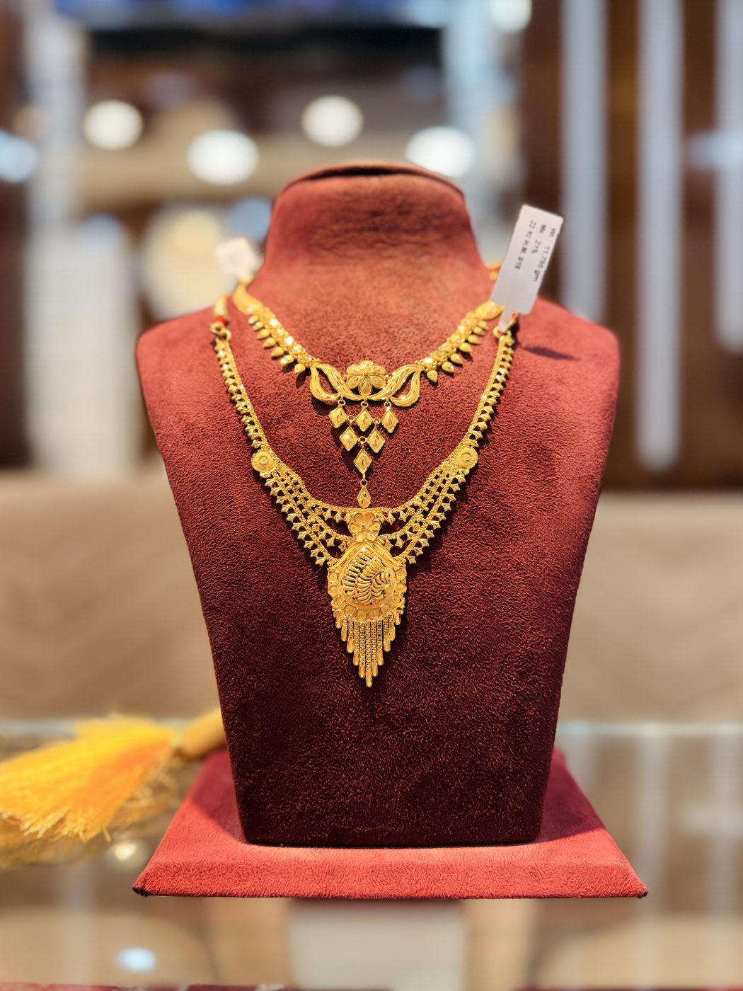 Gold necklace